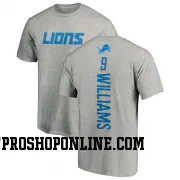 Ash Men's Jameson Williams Detroit Lions Backer T-Shirt